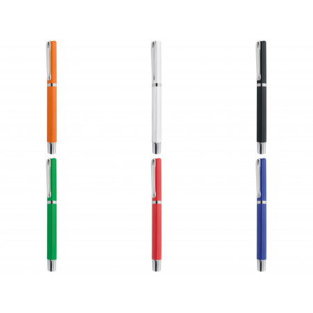 Caneta de gel fina e elegante em diversas cores para presentear em eventos