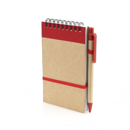 Caneta e caderno