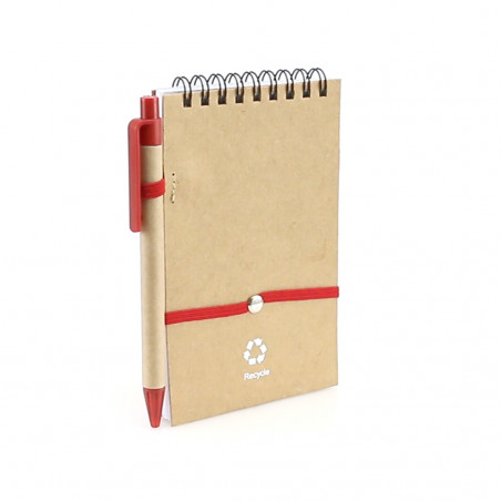 Caneta e caderno