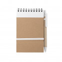 Caderno ecocard cor branca
