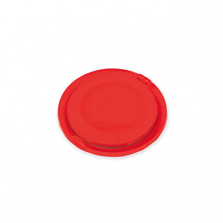 Espelho duplo dobrável vermelho