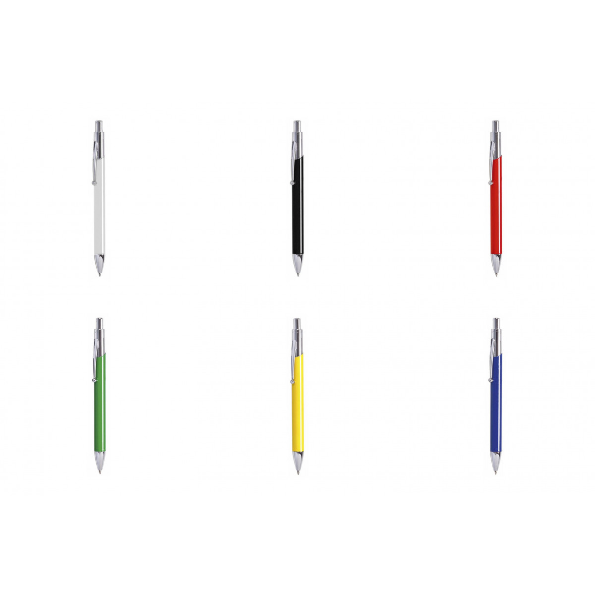 Caneta com estojo de couro sintético combinando para dar de presente