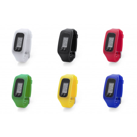 Relógio digital esportivo com pulseira de silicone