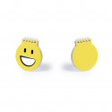 Caderneta com emoticons divertidos