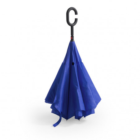 Guarda chuva com abertura invertida