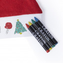 Gorro de papai noel para pintar