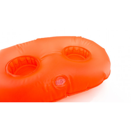 Flutuador para bebidas duplo vermelho