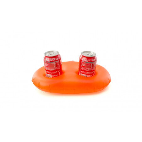 Flutuador para bebidas duplo vermelho