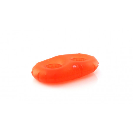 Flutuador para bebidas duplo vermelho