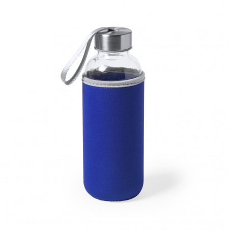 Bidão de Cristal com Capa de Neoprene 420ml: O detalhe ecológico, colorido e prático para seus eventos