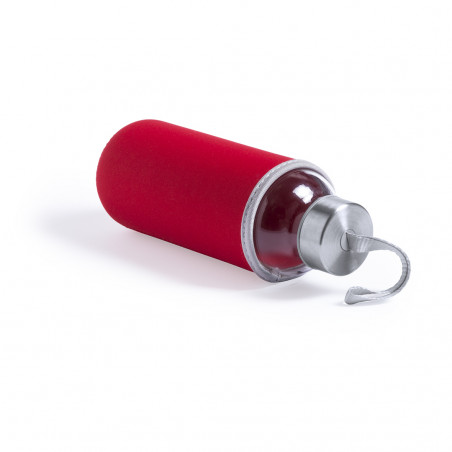 Bidão de Cristal com Capa de Neoprene 420ml: O detalhe ecológico, colorido e prático para seus eventos