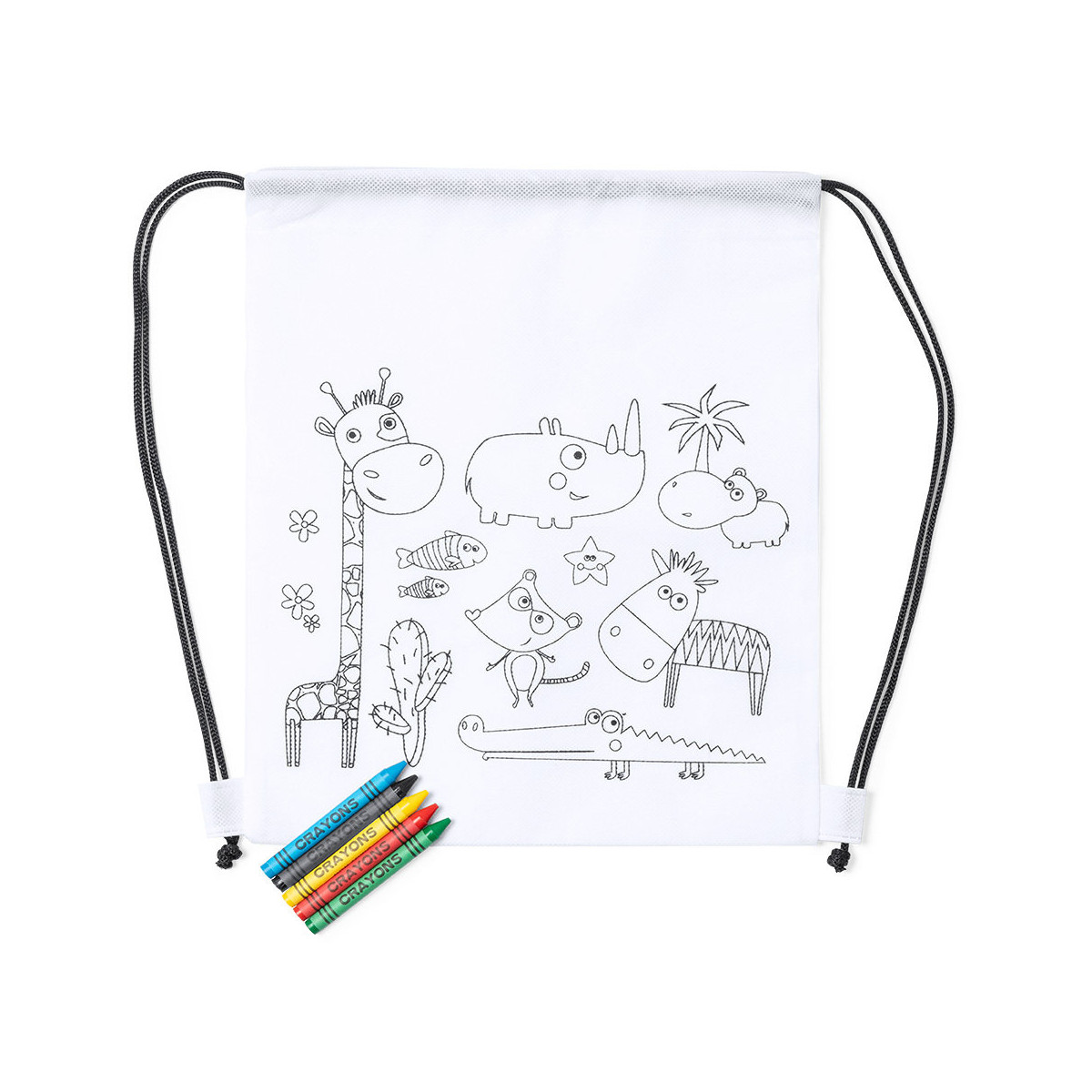 Presente mochila infantil para pintar