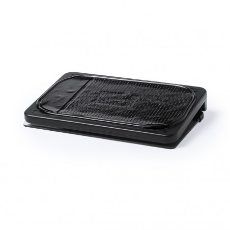 Suporte para celular com tela refletiva e base antiderrapante para carro