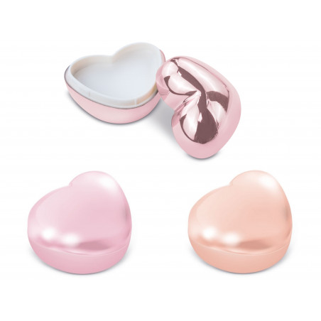 Bálsamo labial em forma de coração