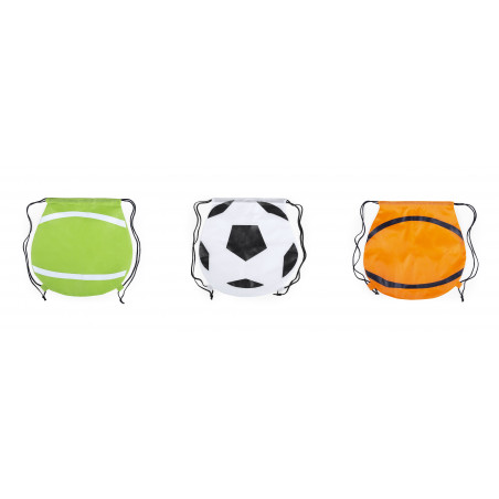 Mochila de futebol, basquete e tênis
