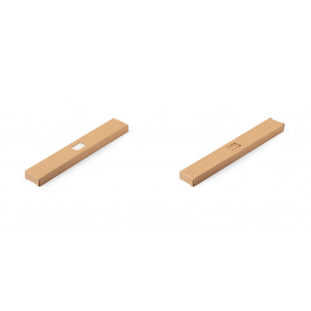 Caixa de canudos de papel