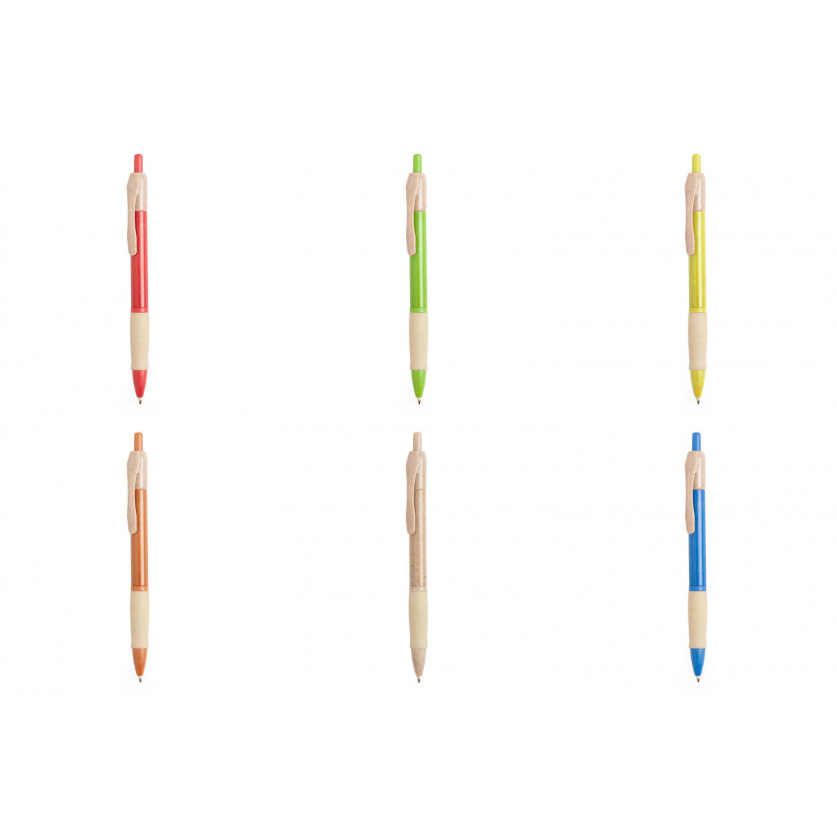 Caneta de cana de trigo orgânica