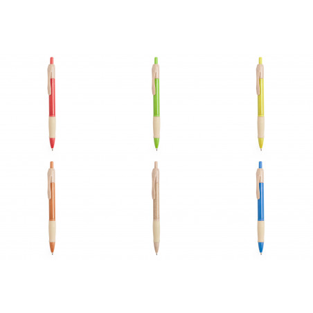 Caneta de cana de trigo orgânica