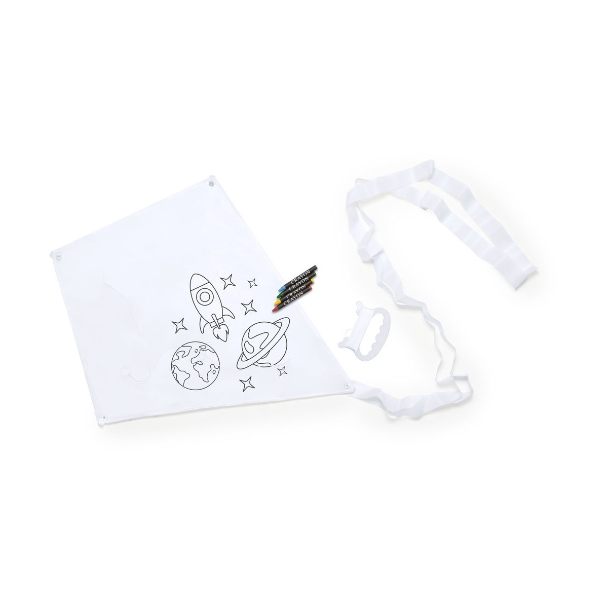 Cometa espacial para crianças personalizável