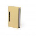 Bloco de notas e post-it com caneta