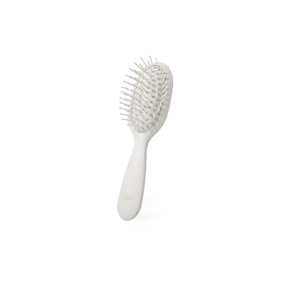 Escova de cabelo eco na cor branca