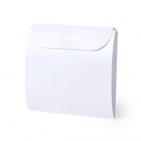 Caixa pasta tudo de 14cm. aproximadamente em branco