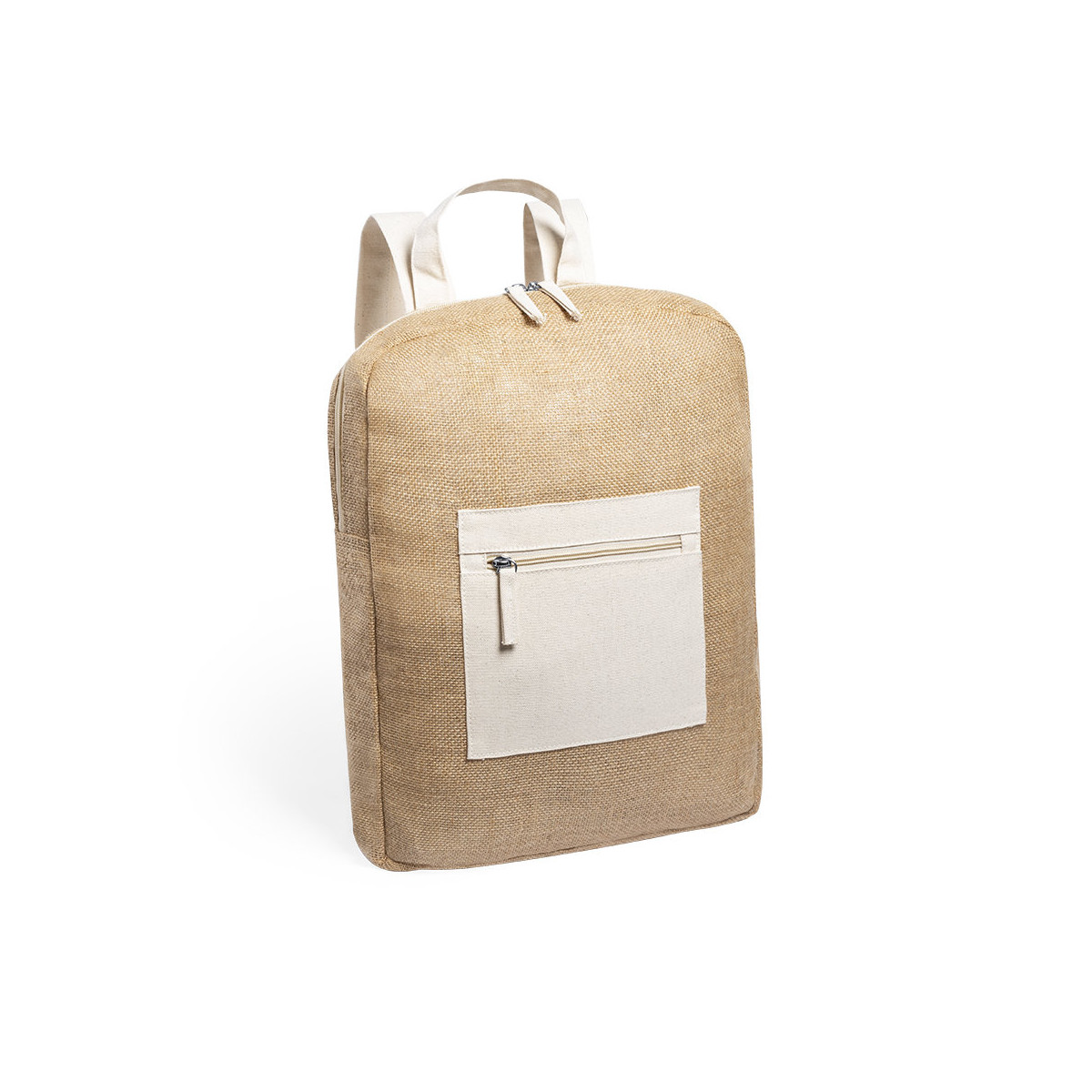Mochila de juta para mulher