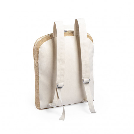 Mochila de juta para mulher