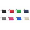 Bolsa de material reciclado com zíper em diversas cores