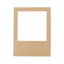 Porta-retratos magnético de papelão reciclado para fotos 8,5x9 cm