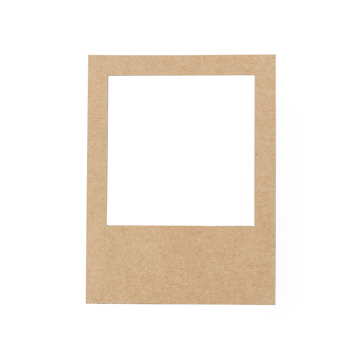 Porta-retratos magnético de papelão reciclado para fotos 8,5x9 cm