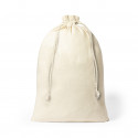 Bolsa de algodão 100% branca tamanho 30x45 com fechamento em cordão