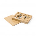 Conjunto de vinhos e queijos hiblux