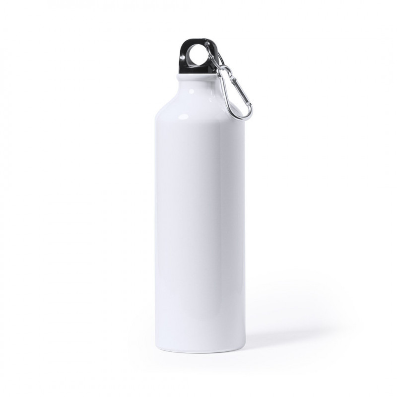 Bidão de alumínio de 800 ml com mosquetão Design elegante