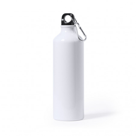 Bidão de alumínio de 800 ml com mosquetão Design elegante
