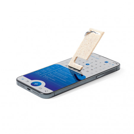Chaveiro multifuncional com suporte para celulares para presentear