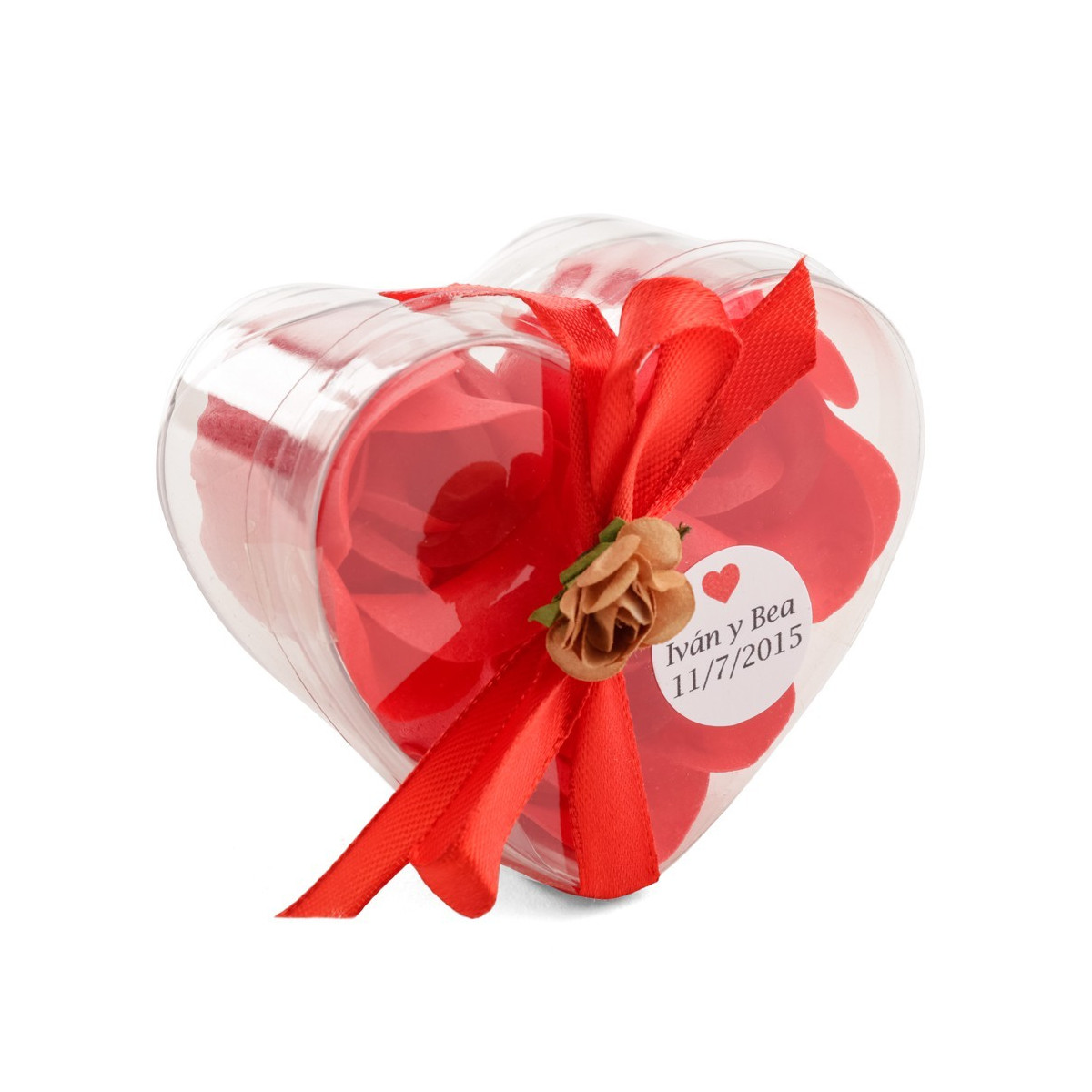 Rosas de sabão para casamentos baratos personalizadas