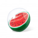 Bola de praia inflável com designs de frutas para o verão