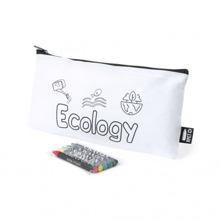 Estojo ecológico para colorir com ceras incluídas