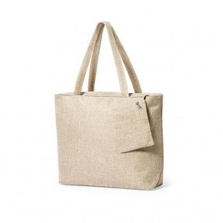 Bolsa de poliéster para sublimação com nécessaire combinando