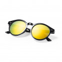Óculos de sol ecológicos com armação moderna e lentes coloridas
