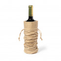 Bolsa para garrafas com cordão