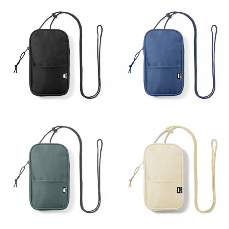 Bolsa porta-telefone em poliéster nas cores de sua escolha