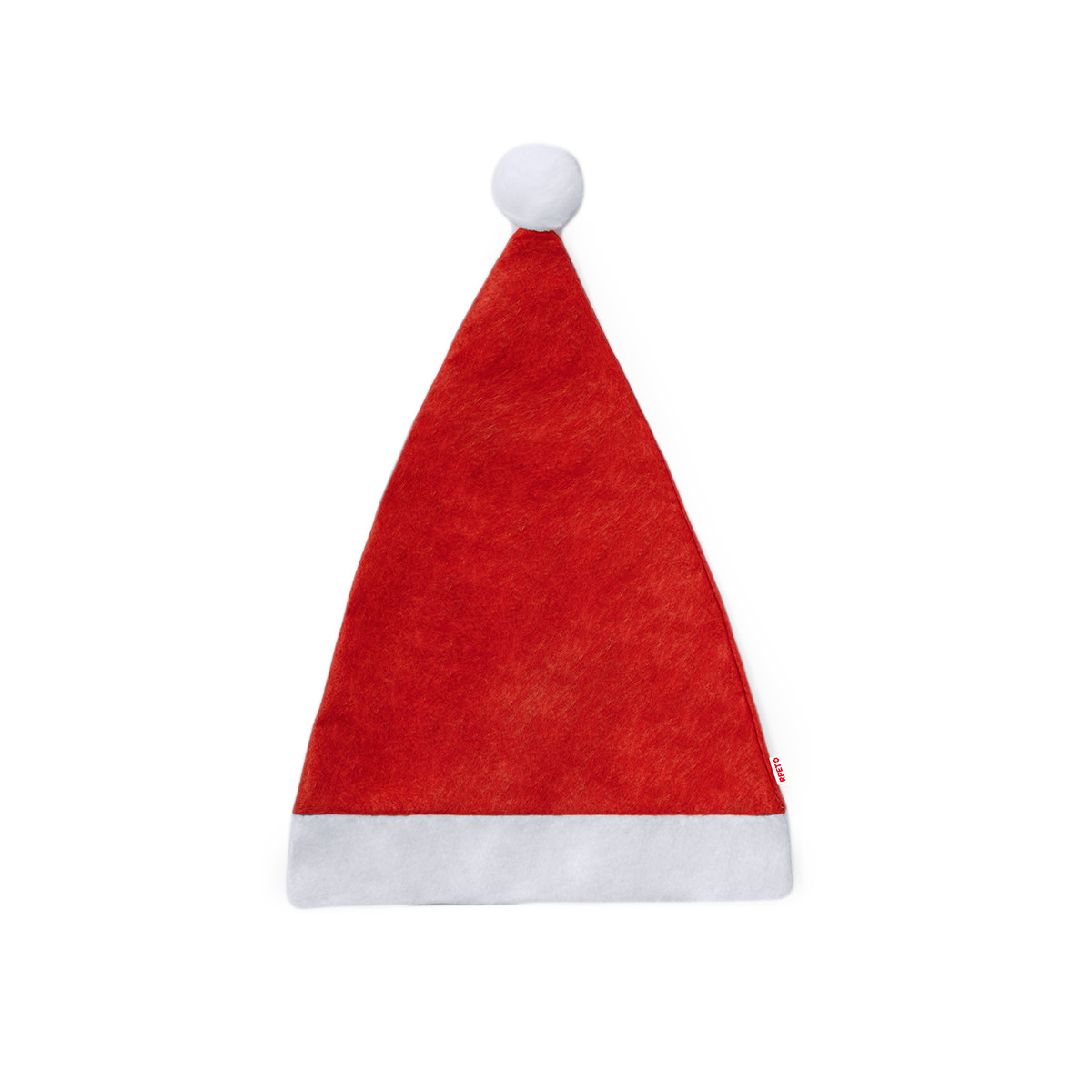 Gorro de Papai Noel na cor vermelha