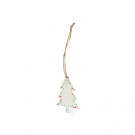 Decorações de natal com sementes de petúnia