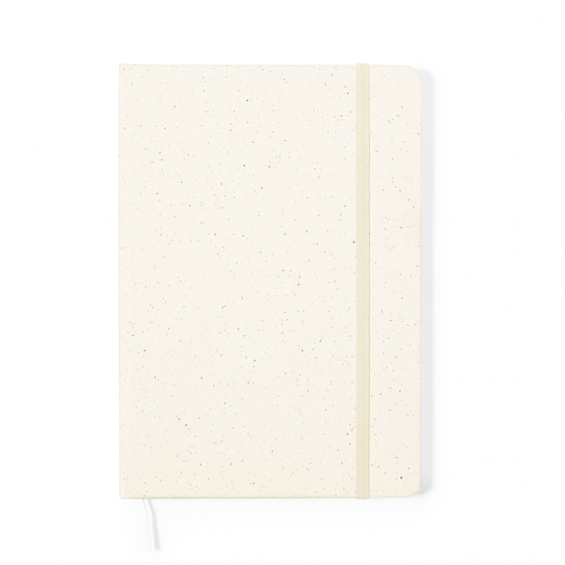 Caderno com banda elástica