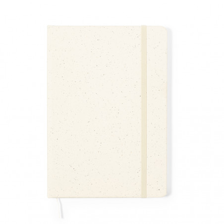Caderno com banda elástica