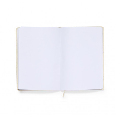 Caderno com banda elástica