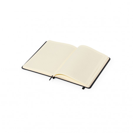 Caderno com fechamento de elástico