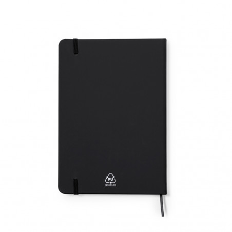 Caderno com fechamento de elástico